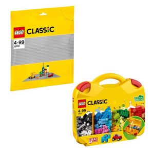 ASSEMBLAGE CONSTRUCTION Kit LEGO Classic - Valisette de construction et pl