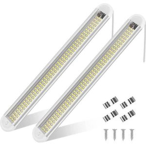 AMPOULE - LED HAOPYOU Lot de 2 Reglette Led 12v 120 LED Barre de