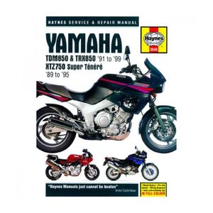 MOTO YAMAHA 850 TDM / XTZ 750 - REVUE TECHNIQUE ANGLAIS HAYNES - 4201-0367