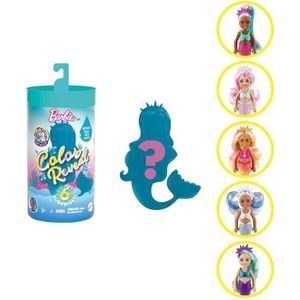 Barbie - Barbie poupée Sirène Couleurs Magiques avec tenue et queue à  colorier avec mini-feutres crayola lavables inclus, jouet pour enfant,  GCG67 - Poupées - Rue du Commerce