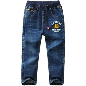 JEANS Jeans Garcon Taille Elastique Pantalon Denim Enfant 2-13 Ans