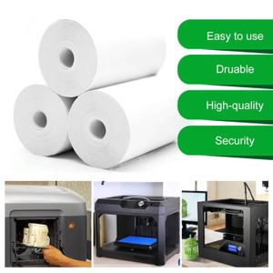 5 rouleaux de papier autocollant imprimable papier thermique direct 57x30mm  pour imprimante de poche portable PAPERANG Blanc - Cdiscount Informatique