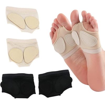 4 Paires De Demi-chaussons De Danse Antidérapants VEGCOO – En Microfibre, 3 Tailles (34–42), Pour Ballet, Jazz, Yoga