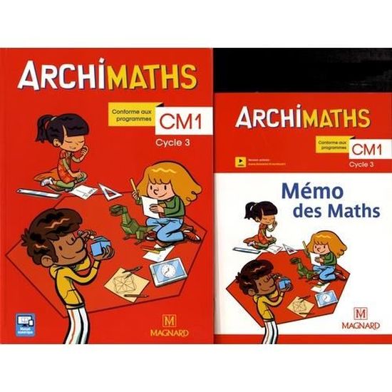 Archimaths Cm1 Cycle 3 Avec Memo Des Maths Edition 18 Achat Vente Livre Parution Pas Cher Soldes Sur Cdiscount Des Le Janvier Cdiscount