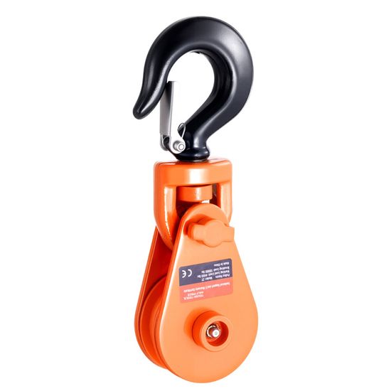 Poulie Pivotante Alfa Wheels 2 Tonnes - Pour Câble Métallique - Bloc D'arrachage