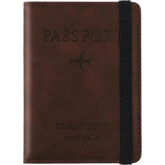 Porte-passeport De Voyage RFID – Pochette Cache-cou Anti-vol