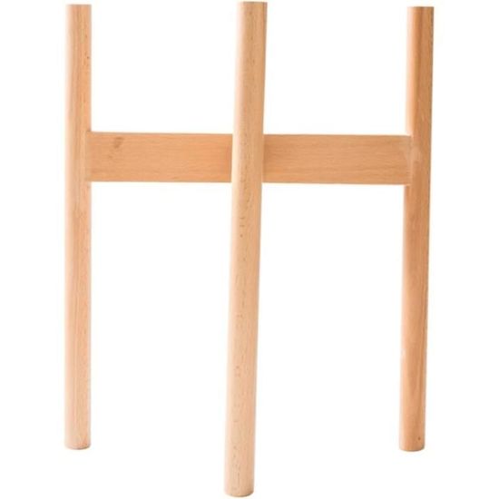 Support Présentoir Pour Plantes En Bambou 3 Étages - Étagère Porte Plantes Pour Intérieur, 25x18x9,2 Cm