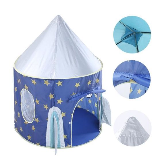 Tente de Jeu Tente de Jeu de Fusée 3 en 1 Astronaute Tunnel Fosse à Balles Enfant - Jeux - Jouets Tente de Jeu Tente de Jeu de Fusée 3 en 1 Astronaute Tunnel Fosse à Balles Enfant - Jeux - Jouets