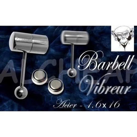 Piercing Langue Vibrant Neuf Sextoys Chromé Cdiscount