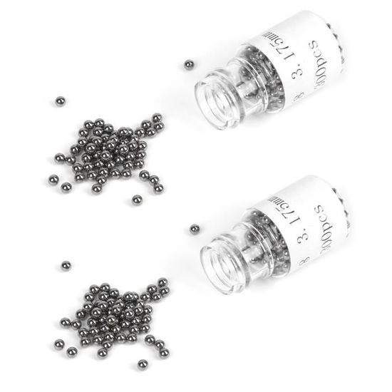 Lot De 180 Billes Acier 6mm Pour Roulement De Vélo - Pièces De Rechange Neuf Uxcell