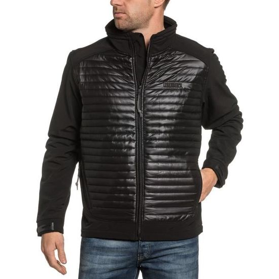 GRAIN DE MALICE - Veste maille matelassée femme Beige - Prêt