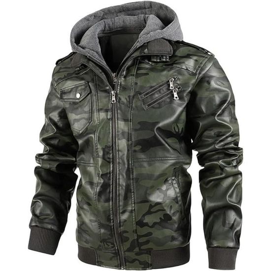 Manteau D'hiver Chaud Décontracté Pour Homme - Capuche, Résistant Au Froid - Taille S à XXL