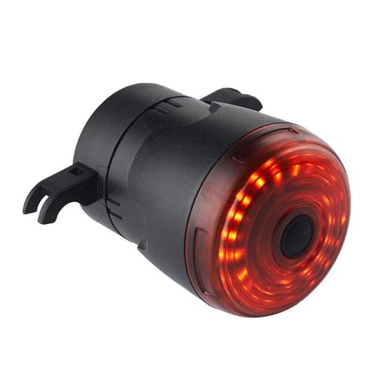 Feu Arrière LED Étanche Pour Casque De Moto - Lumière Rouge/Clignotante - Sécurité Renforcée - Installation Facile