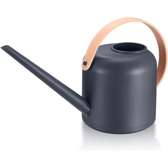 Arrosoir D'intérieur 1,7 Litre Avec Bec Long - Gris Clair - Pour Plantes En Pot, Herbes, Fleurs