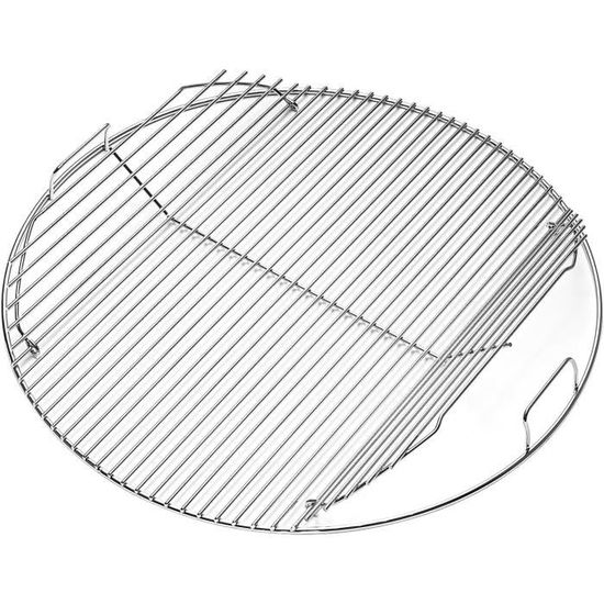 Grille De Barbecue Pliable 55x30cm – Antirouille, Acier, Idéale Pour Le Camping