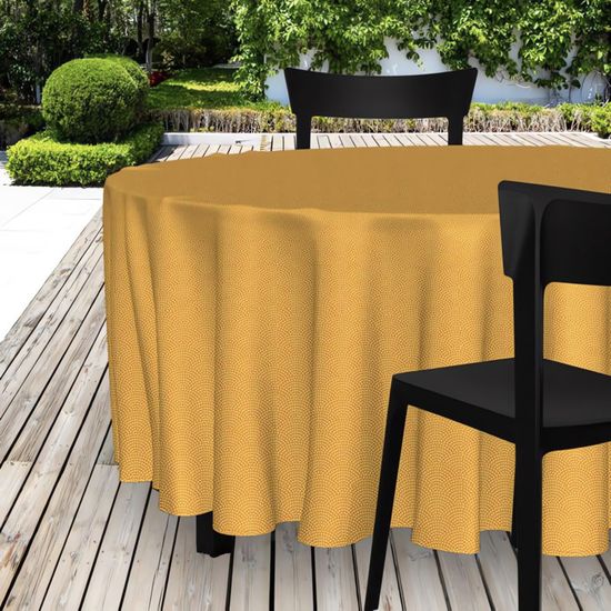 Nappe Toile Cirée Ovale 140x180 Cm - 6 Couverts - Multicouleur - Neuve Sans étiquette