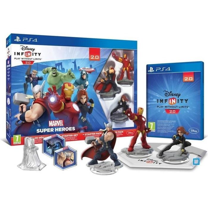 Pack de Démarrage Disney Infinity 2.0: Marvel PS4