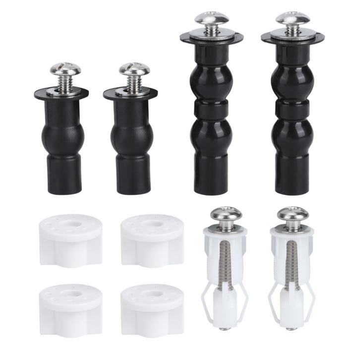 Kit Boulons de Vis de Couvercle Toilette Accessoires pour Sièges Pièces de Quincaillerie-MEN