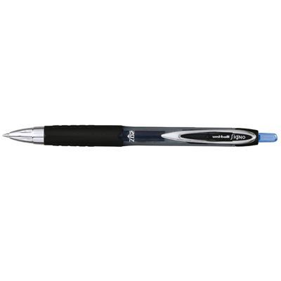 Stylo roller Uni Ball Signo RT207 rétractable bleu