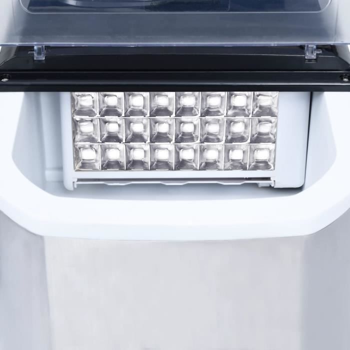 Haute qualité Machine à glaçons Acier inoxydable 20 kg-24 h *218283