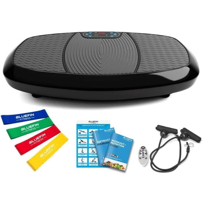 PLATEFORME VIBRANTE - PLAQUE VIBRANTE Bluefin Fitness Plateforme Vibrante & Oscillante à Doubles Moteurs 3D - Oscillati1