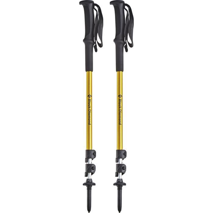 Black Diamond Trail Sport 3 - Bâtons de randonnée - jaune/argent