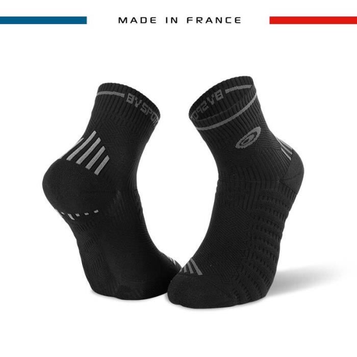 Chaussettes BV Sport Run marathon - noir/gris