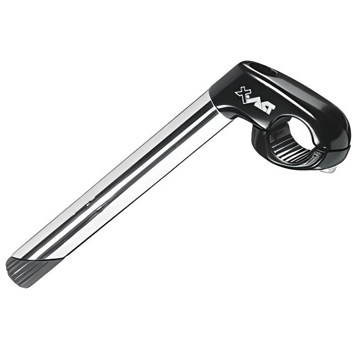 ERGOTEC - Potence Vélo Plongeur Cat2 25.4/22.2/40 L300 Al/Inox Nr/Arg