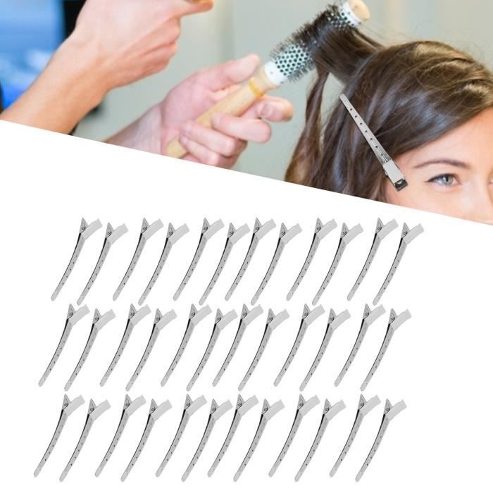 Pince à cheveux 36pcs Clip à Cheveux Fixe de Salon Clips de Coupe de Partition Maison Outil de Coiffure HB053