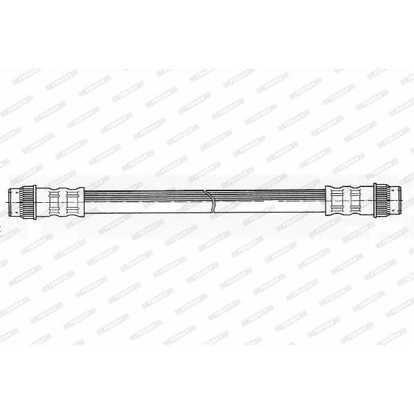 FLEXIBLE DE FREIN FERODO FHY2048