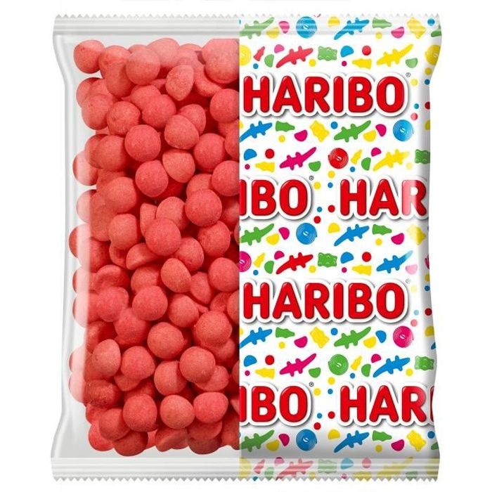 HARIBO Sachet de bonbon Tagada Fraise en vrac - 1,5 kg