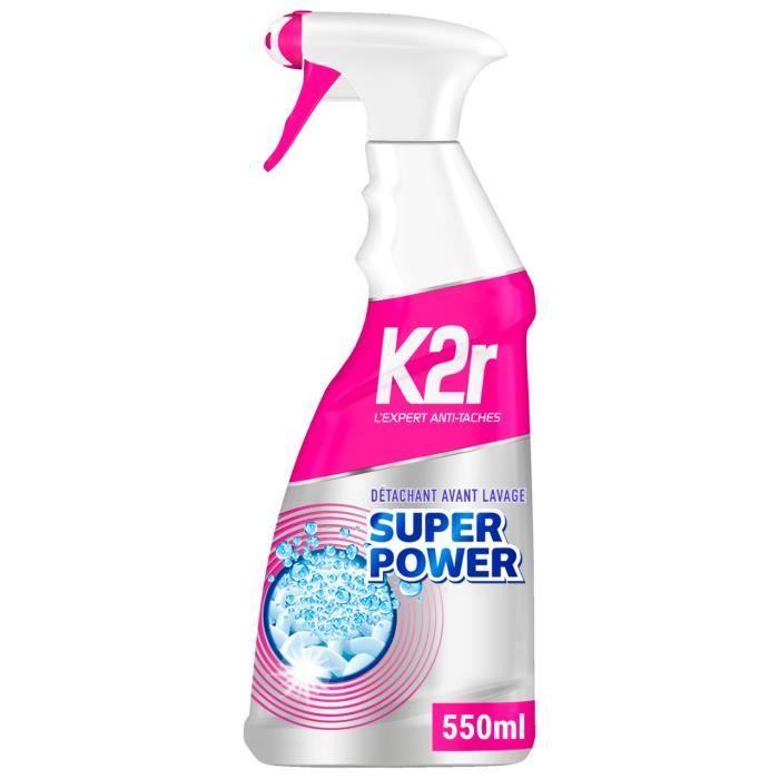 K2r Pistolet Super power 550ml - Pour couleur et blanc