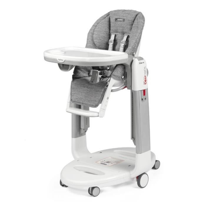Ensemble table et chaise bebe Peg Perego Tatamia Follow Me Wonder Grey