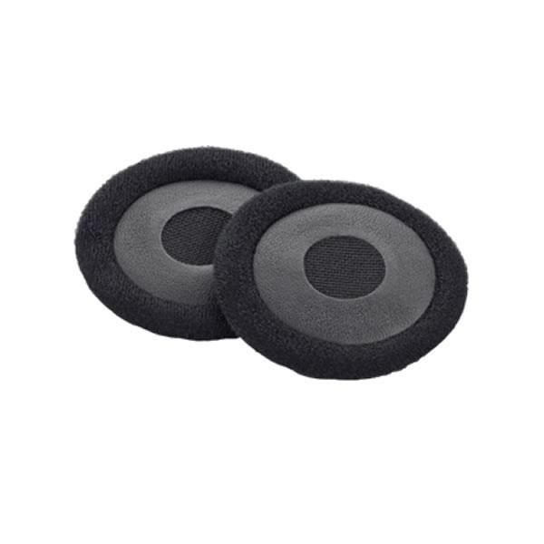 POLY Oreillette Plantronics - 2 / Paquet - Noir - Similicuir