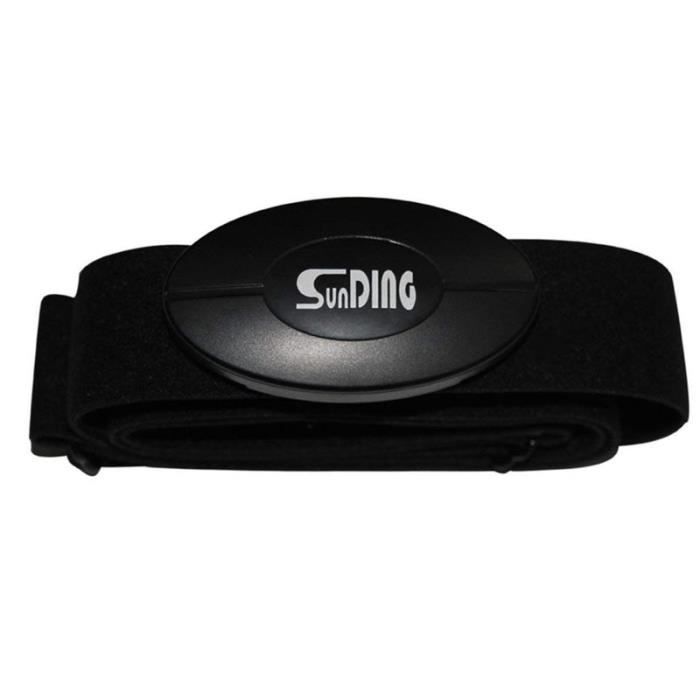 Sunding Moniteur de frequence cardiaque de sport Bluetooth 4.0 sans fil Bande de poitrine d'exercice