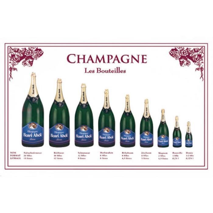 TORCHON BOUTEILLE CHAMPAGNE Torchons & Bouchons ASS