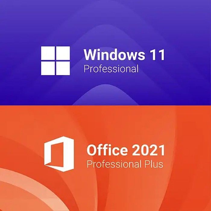 Windows 11 Pro + Office 2021 Pro plus a vie [Pack]