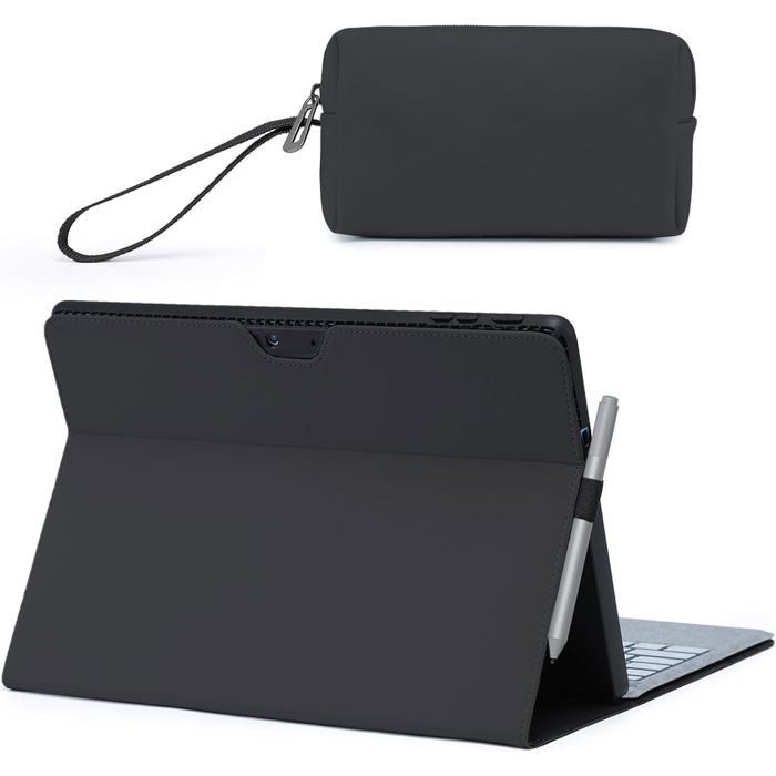 Housse Microsoft Surface Pro 4 / 3 Maroo Tactical Folio - Noir / bleu
