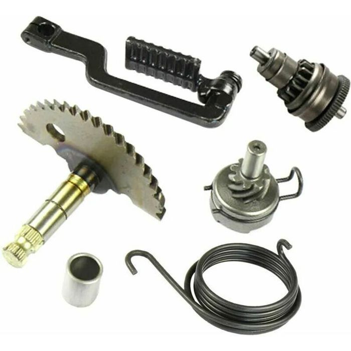 Kick Shaft Assembly Starter Gear Moteur Pour Scooter 4 Temps Gy6 50Cc 60Cc 80Cc