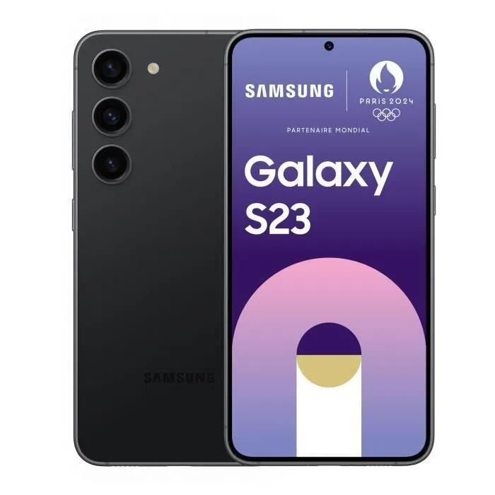 Smartphone - SAMSUNG - Galaxy S23 - 256 Go - 8 Go RAM - 61 pouces 5G - Version US - Reconditionné - Excellent état