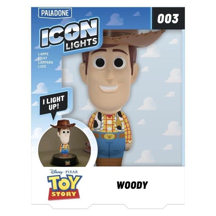 Lampe - PALADONE PRODUCTS - Icon Woody - Toy Story - Woody - Noir Lampe - PALADONE PRODUCTS - Icon Woody - Toy Story - Woody - Noir