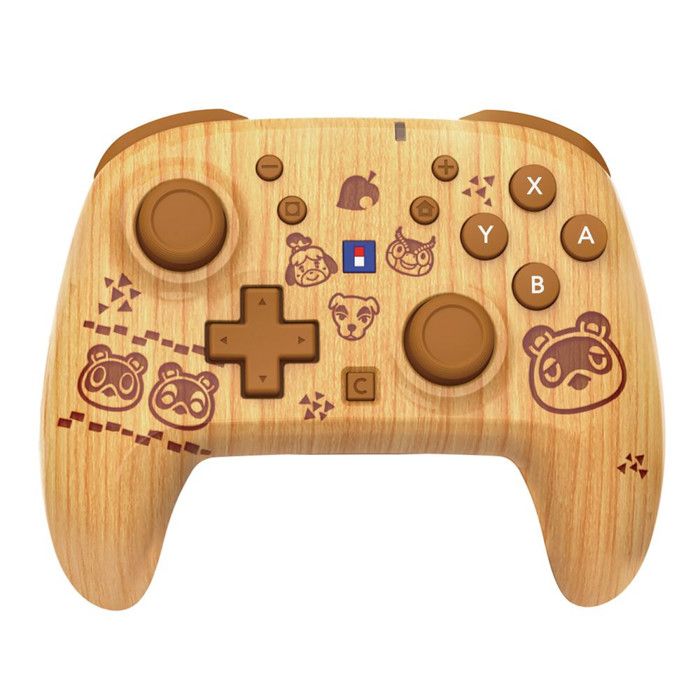 Manette sans fil HORI HORIPAD TURBO Animal Crossing Beige
