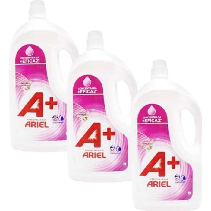 Lessive Liquide Ariel, lot de 3 (3 x 55 lavages) : : Epicerie