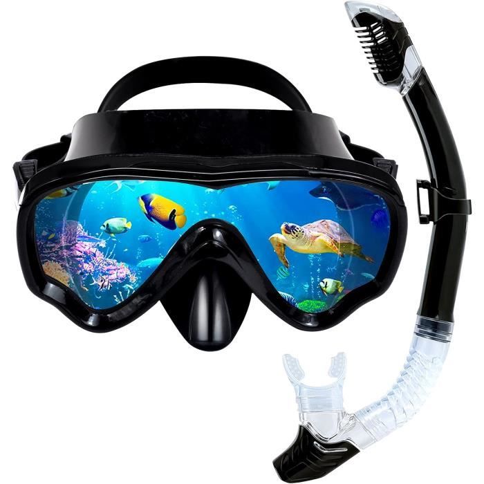 Masque plongée avec store lunette de vue