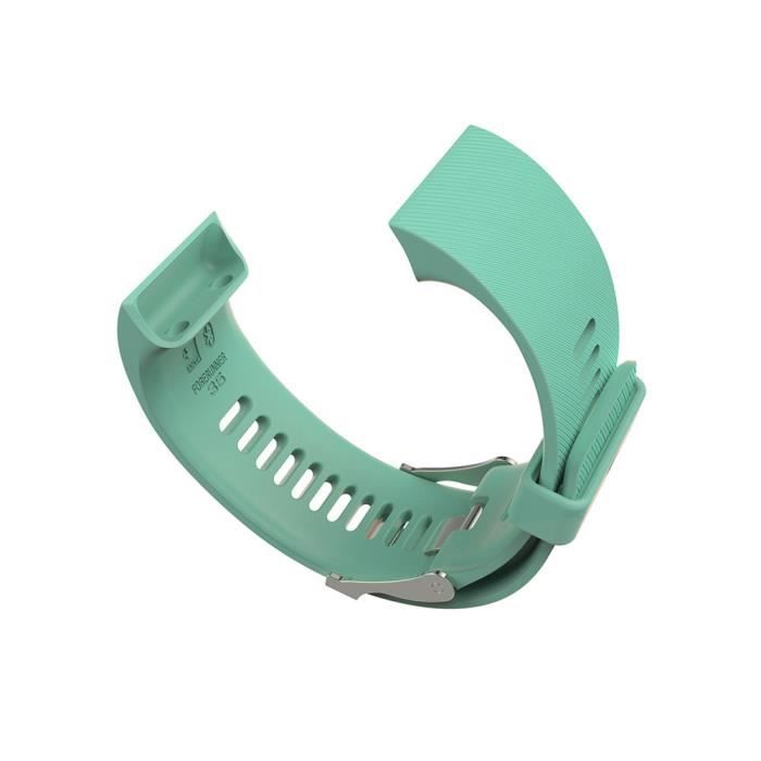 Basilesmile Bande de bracelet de montre de silicone de sports pour