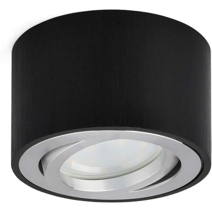 Plafonnier LED En Saillie 18W Haute Efficacité - Blanc Froid | Leroy Merlin