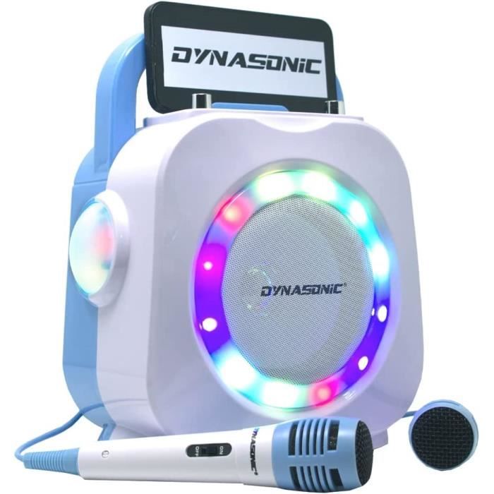 Battat Micro karaoké Jouet Lumineux, Changement de Voix, Bluetooth
