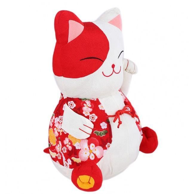 Coussin Maneki Neko En Tissu Rouge Chat Japonais 30 Cm Cdiscount Maison Coussin Maneki Neko En Tissu Rouge Chat Japonais 30 Cm Cdiscount Maison