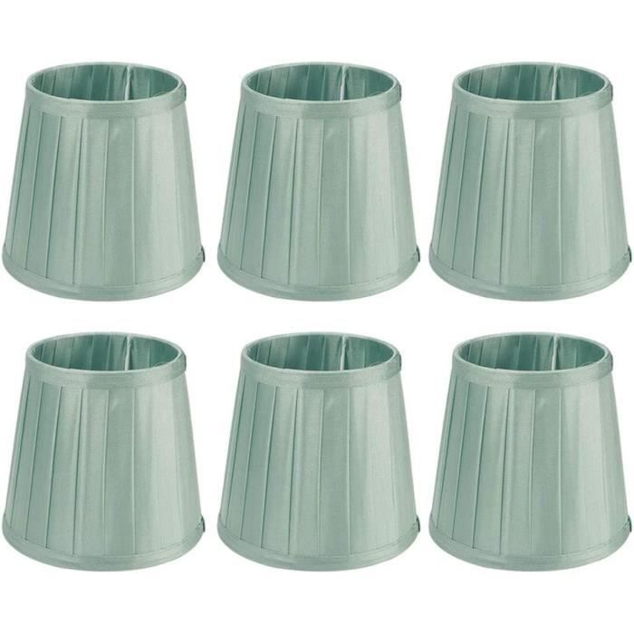 Lot De 6 Petits Abat-Jour, Abat-Jour En Tissu Pour Lustre