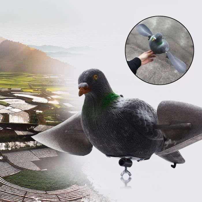 6 PACK LEURRE PIGEON COMPLET HAUTE D/ÉFINITION CHASSE LEURRE OISEAU APPELANT 3 POSITIONS STANCE AVEC CHEVILLE ET PIED